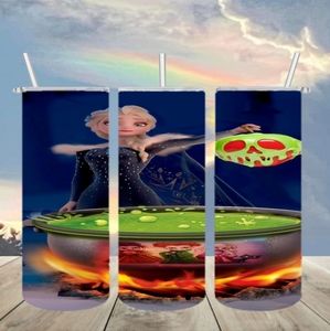 Frozen bad apple tumbler